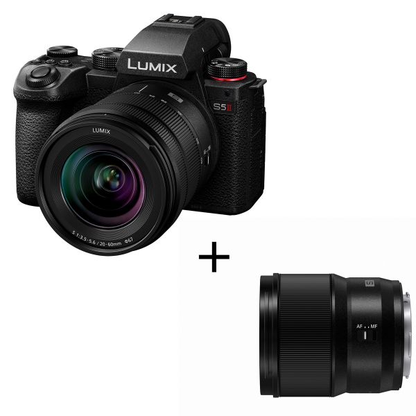 Lumix DC-S5 II Kit + S 3,5-5,6 20-60 mm + S 1,8/50 mm