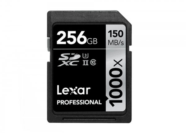 SDXC 256GB 1000x 150MB/s
