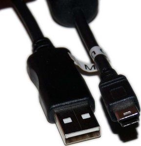USB 2.0 Flachkabel A an Mini B