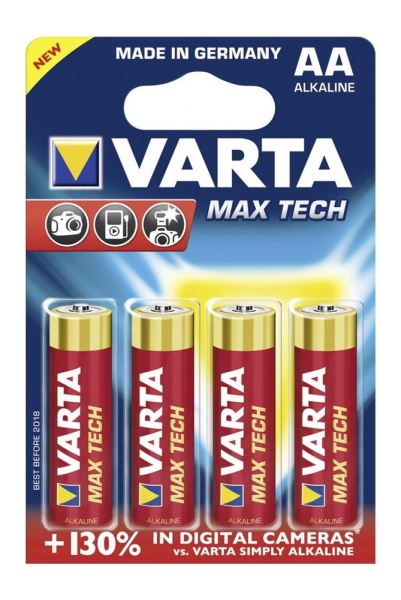Varta MAX TECH AA 4ER