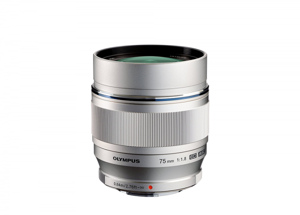 M.ZUIKO 75/1,8 silber