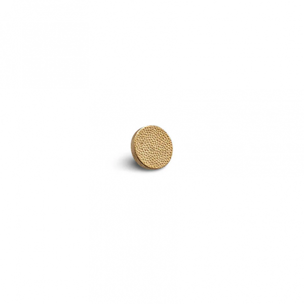 Hammered Brass Mini Softy Button