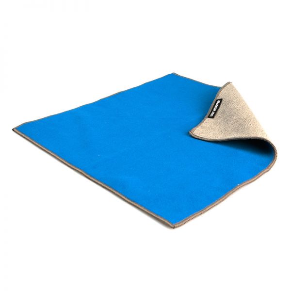 Selbsthaftendes Einschlagtuch blau Gr. S 28 x 28 cm
