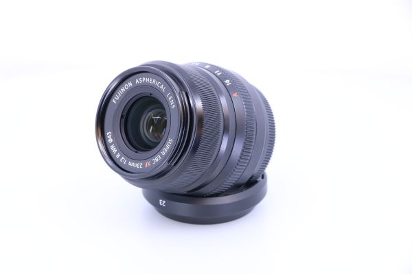 XF 23mm F 2.0 R WR schwarz / gebraucht / Zustand A / sehr gut / 1 Jahr Gewährleistung
