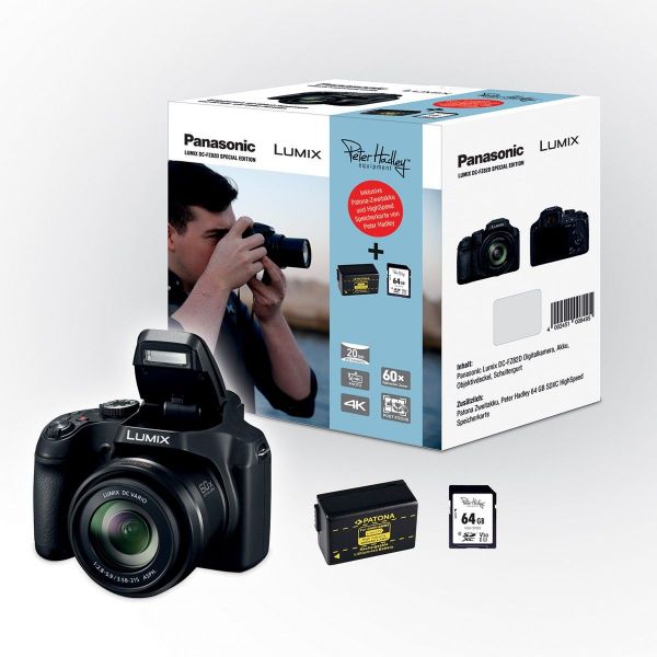 Lumix DC-FZ82D Special Edition + Patona Zweitakku und 64GB Speicherkarte