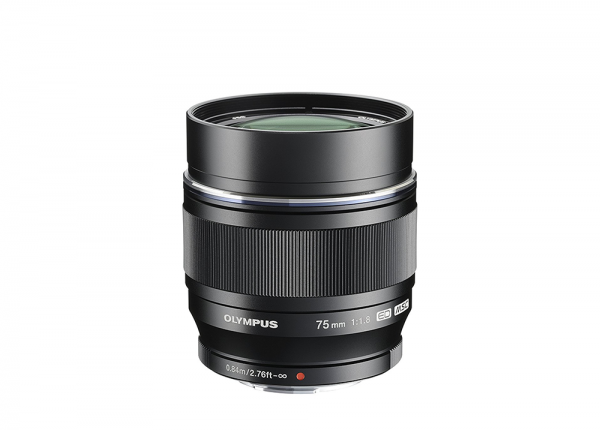 M.ZUIKO 75/1,8 schwarz
