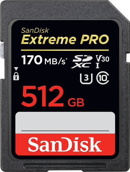 Extreme Pro 512 GB SDXD Extreme Pr 200 MB/s