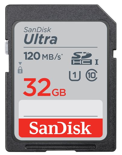 32 GB SDHC-Karte Ultra UHS-I U1 Class10 120 MB/s