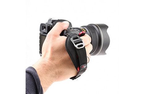 Peak Design Clutch black Handgelenkschlaufe für DSLR und Systemkameras