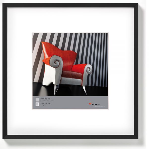 Alu Chair x Schwarz Aluminium Rahmen Bilderrahmen Zubehor Shop Foto Hamer