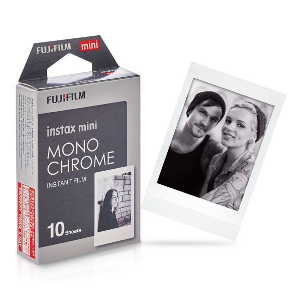 Instant monochrome Film