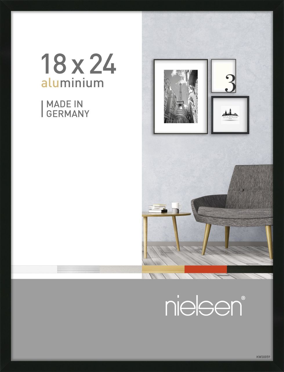 Pixel 24x30 Schwarz Aluminium Rahmen Bilderrahmen Zubehor Shop Foto Hamer