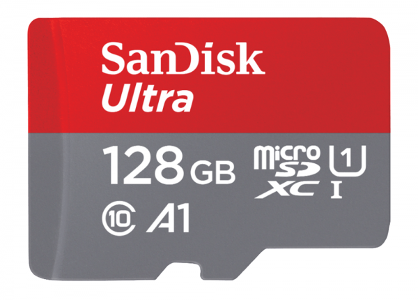 128 GB 100MBs Micro SDXC mit Adapter