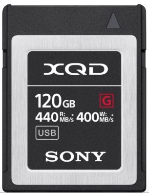 XQD G-Serie 120GB Lesen 440MB/S Schreiben 400MB/S