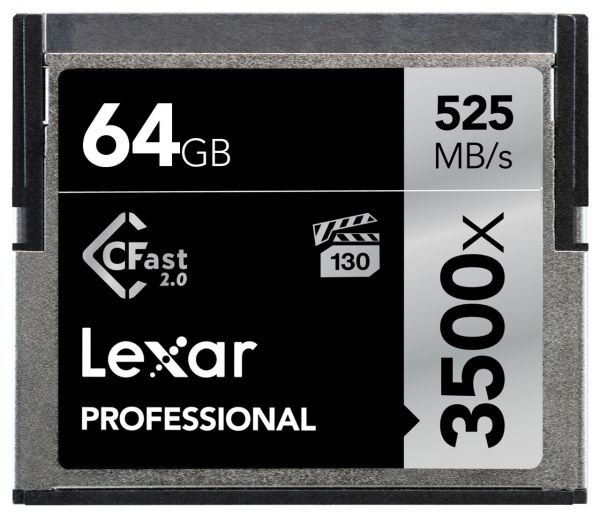CFast 64GB Lexar Prof. 3500x