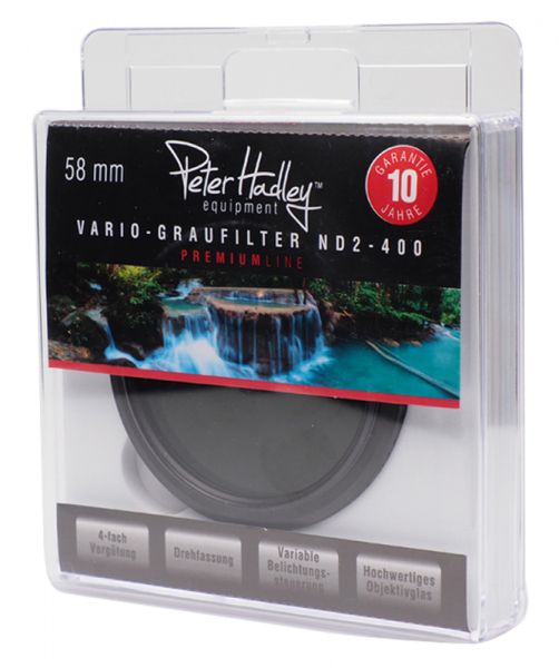 Peter Hadley Vario-Graufilter Ø 58 mm 4-fach vergütet