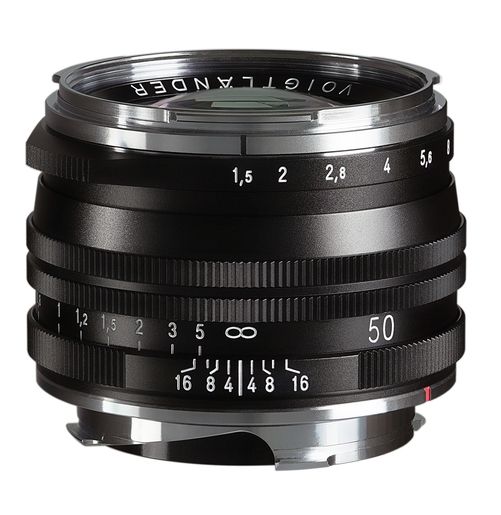 Nokton 50mm f/1.5 II M.C. VM asphärisch schwarz